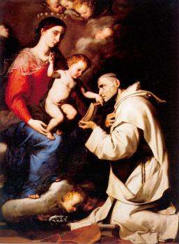 衚塞珮 德 裡貝拉 The Madonna with the Christ Child and Saint Bruno